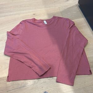 Lululemon waist length tshirt size 14.